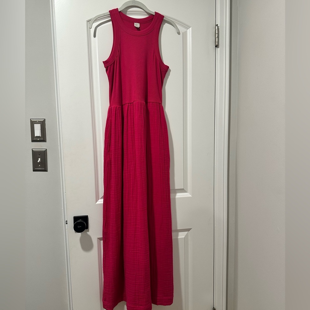 Pink Maxi Dress